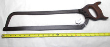 Vintage H. DISSTON & Sons, Meat / Bone Saw, 17" Long Blade, Made in USA