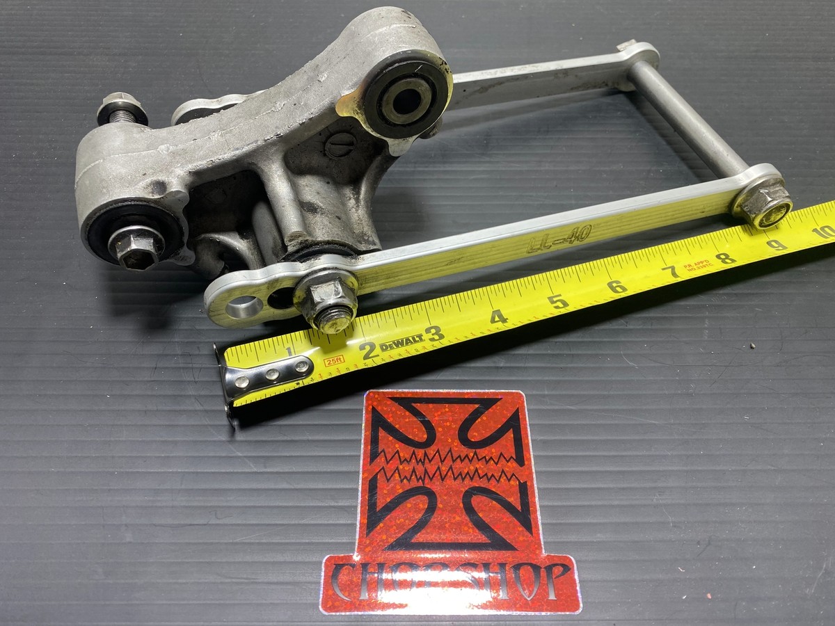 kiker036san  03 04 KAWASAKI NINJA ZX6R 636 REAR BACK SHOCK UNITRAK SUSPENSION