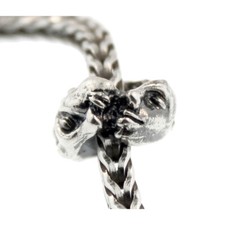 Autentico bacio Trollbeads argento sterling 11271:1 RITIRATO