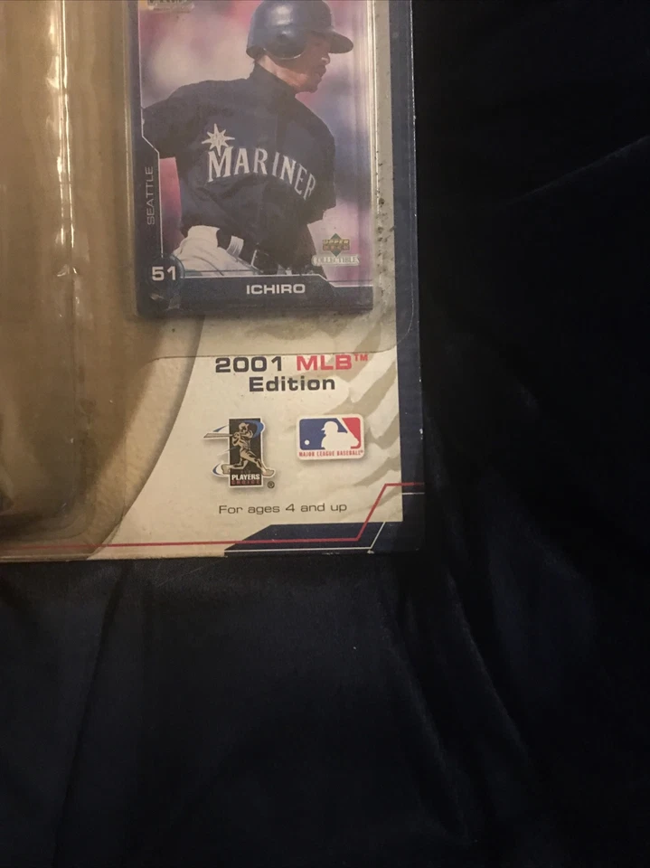 2001 Upper Deck Play Makers Ichiro Suzuki Seattle Mariners MLB Bobblehead Foto 2 de 4