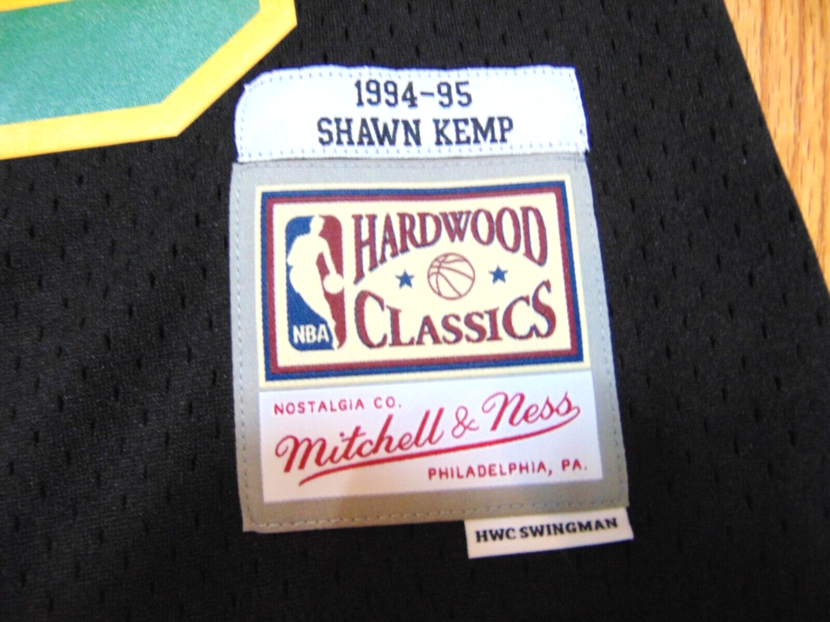 MITCHELL & NESS NBA HWC SEATTLE SUPERSONICS SHAWN KEMP 94-95