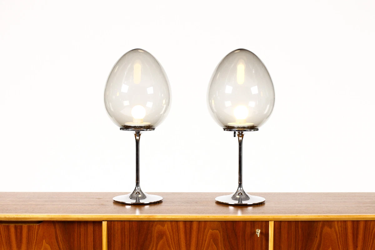 Mid Century Vintage Stemlite Table Lamps Bill Curry for Design