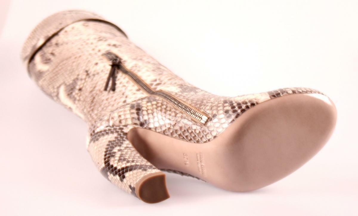 LUXURY MIU MIU BY PRADA BOOTS 5WP036 GENUINE PYTHON LEATHER NEW 38 38.5 image 9