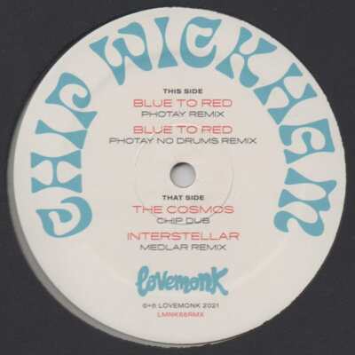 Chip Wickham - Blue To Red Remixed (12'') (Clear)