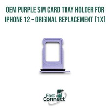 OEM Purple SIM Card Tray Holder for iPhone 12 Original Replacement 1x