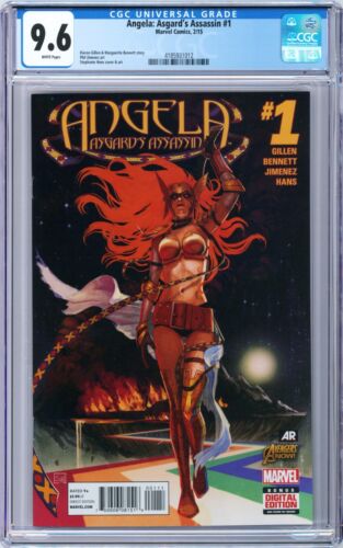 Angela: Asgard’s Assassin #1 2015 Marvel CGC 9.6 1st appearance of Sera & Laussa - Picture 1 of 2