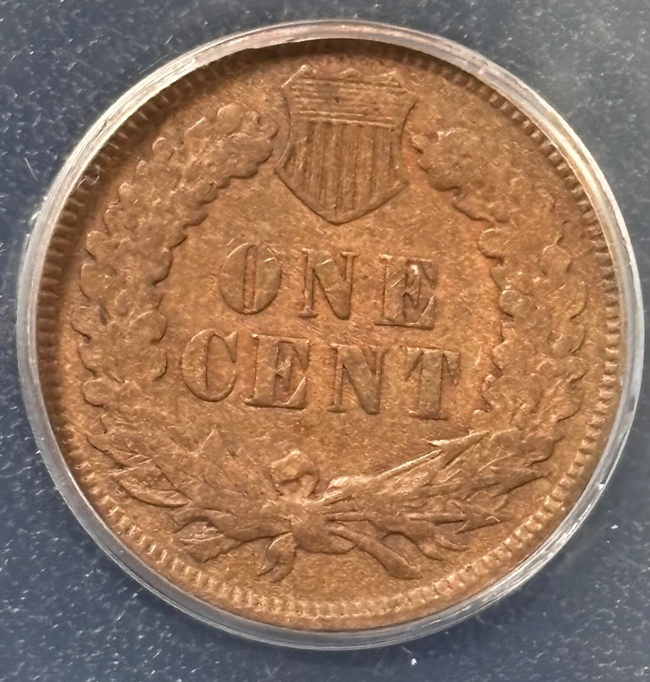 1906 Indian Head Cent 1C-ANACS F15 Details Corroded & Cleaned (#673) - Image 4 of 4