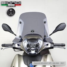 CUPOLINO FUME SCURO BIONDI PIAGGIO BEVERLY HPE EURO5 300-400 DA 2021 + ATTACCHI