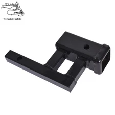 Trailer Hitch 1-1/4" to 2" Receiver Rise-Drop Tow Adapter Extender Extension