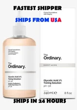 The Ordinary 8oz - Glycolic Acid 7% Toning Solution - ANTI-AGING-SHIPS IN 24HR