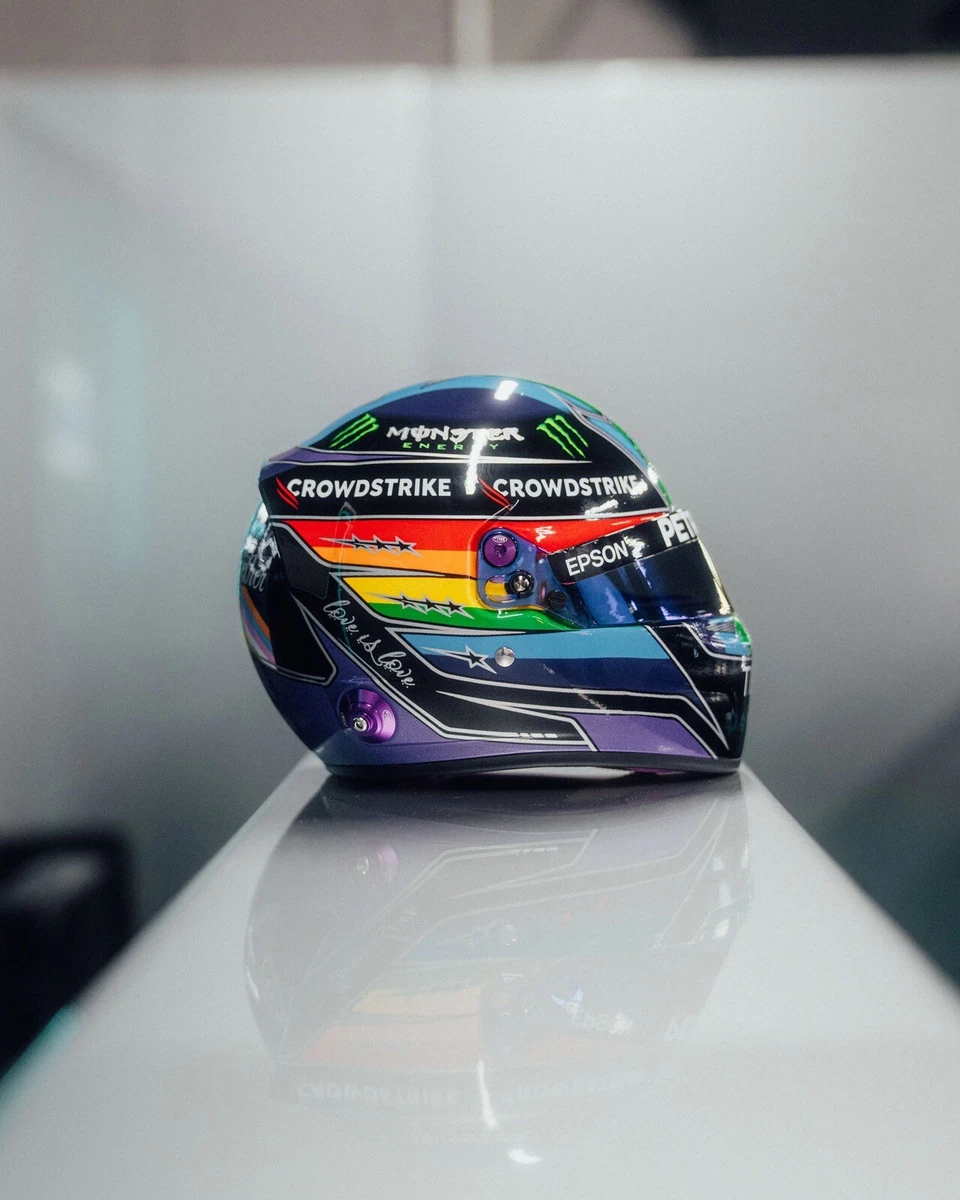 lewis hamilton 2021 mini helmet