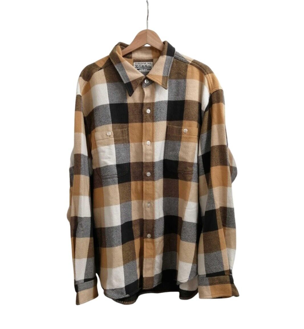 Wacko Maria Yellow Block Check Flannel Shirt | eBay Wacko Maria Yellow Block Check Flannel Shirt | eBay