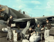 WWII Photo US Army P-47 Thunderbolt Loaded with K Rats  World War Two WW2 / 5897