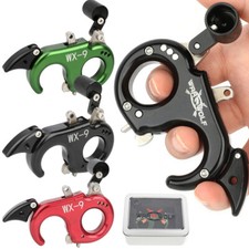 Compoundbogen Release Aids Daumen Trigger 3 Finger Bogenschießen BogenJagd RH LH