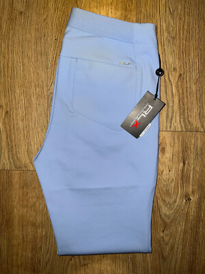 RLX Ralph Lauren Stretch Recover Sky Blue Trousers Golf Chino