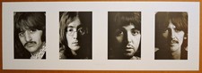 THE BEATLES - LITHOGRAPH - POSTER - 1968 - WHITE ALBUM- APPLE CORPS LICENSED