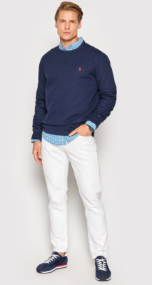 POLO RALPH LAUREN SWEATSHIRT M CLASSIC 1 NAVY 710766772003 | eBay