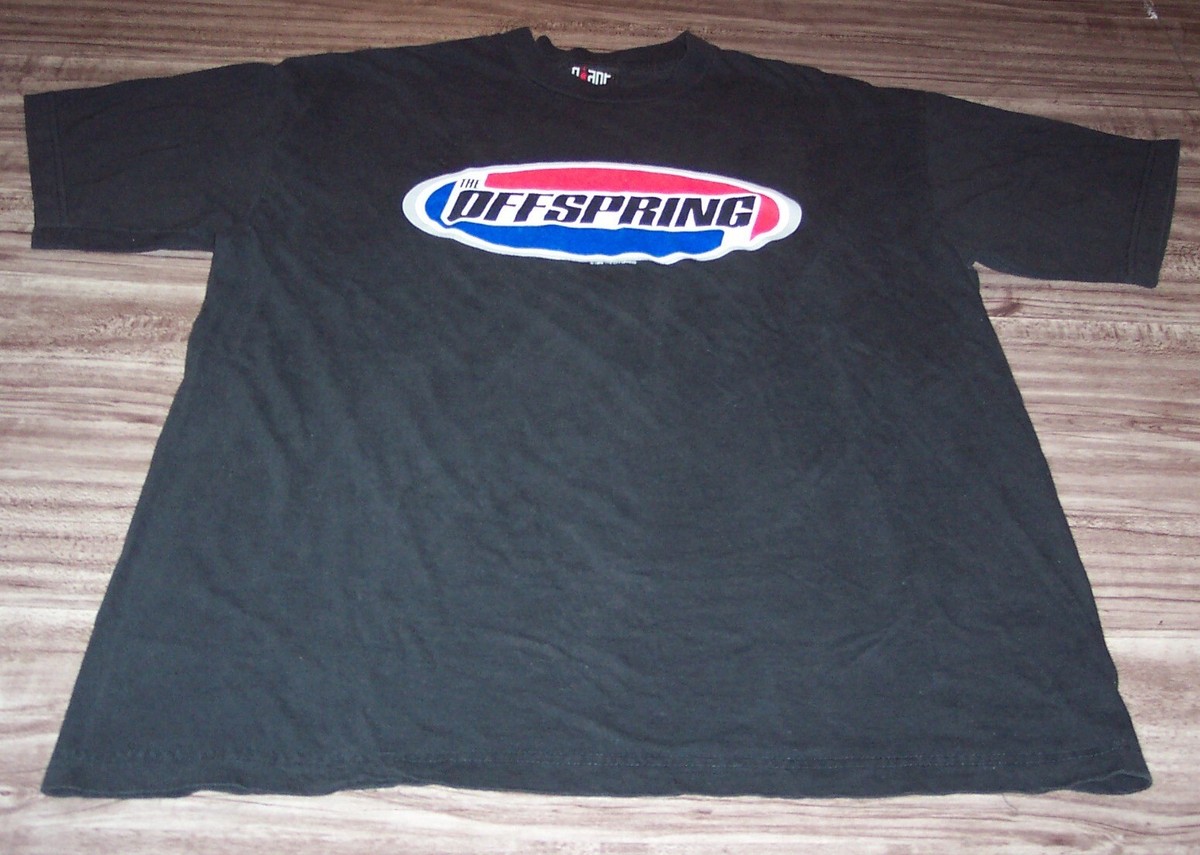 VINTAGE THE OFFSPRING Punk Band T-Shirt 1999 Giant Mens LARGE