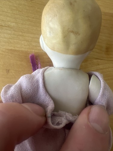 Vintage All Bisque Baby Doll Fully Jointed - Picture 10 of 16