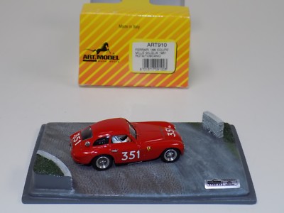 1/43 Art Model Ferrari 166 MM Car #351 1951 Mille Miglia ART910