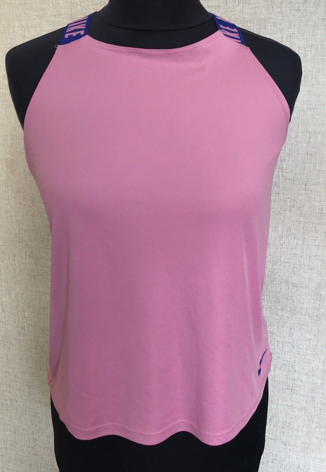 NIKE WOMEN’S DRIFIT PINK RUNNING TANK VEST XL 15616… Gem