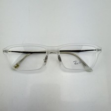 Ray-Ban Light Ray Lite Weight Eyeglasses RB7038 5452 Matte Clear Frame 53-16-135
