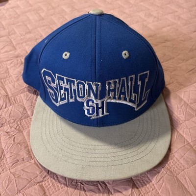 Vintage Seton Hall Snap Back Hat Blue
