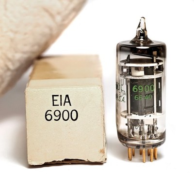 Tung-Sol / EIA / Bendix 6900 Guided Missile Tube, Verstärker-Röhre für Sammler