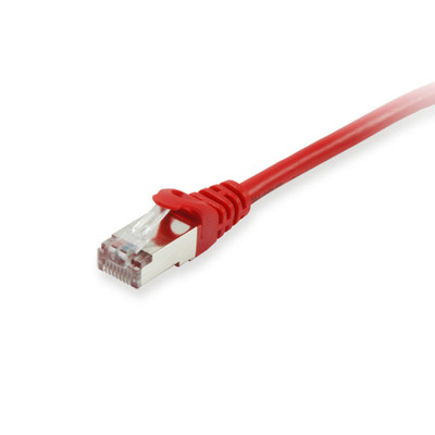 EQUIP - Patchkabel Cat6A S/FTP 2xRJ45 rot 1 m
