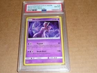 2019 Pokemon SUN MOON MEWTWO HOLO DETECTIVE PIKACHU #12 PSA 8