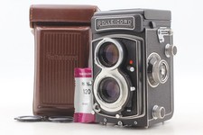 White Face Top MINT w/ Case Rolleicord Vb 6x6 TLR Film Camera 75mm F3.5 JAPAN