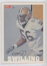 1991 Score Team MVP Pat Swilling #644 0p89