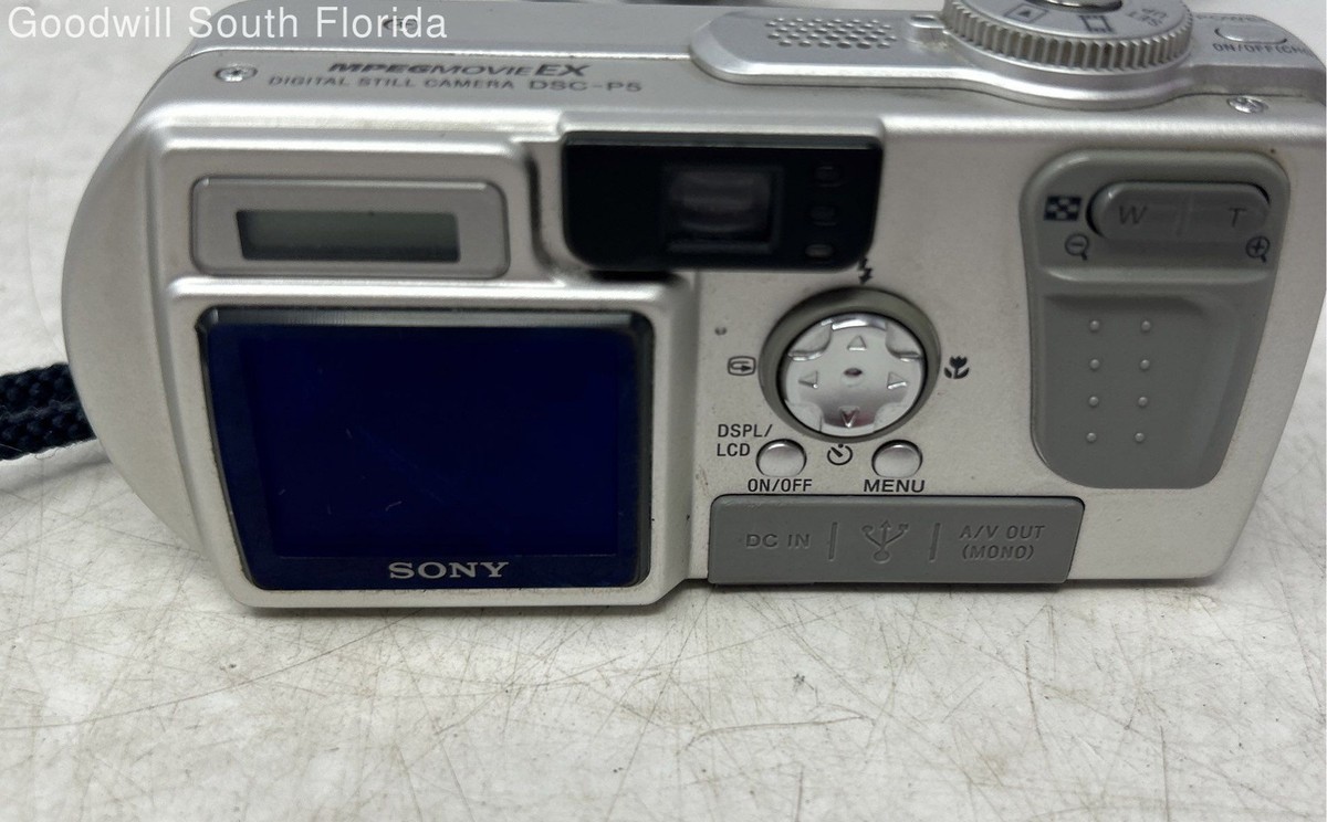 Sony Cyber-shot DSC-P5 3.2MP Digital Camera - Silver for sale