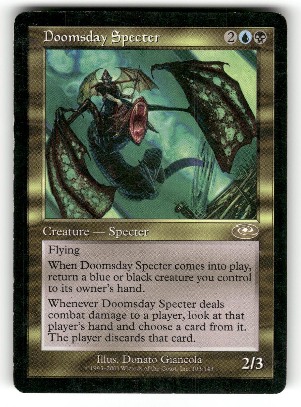 Doomsday Specter MP Planeshift 103 MTG Regular Rare