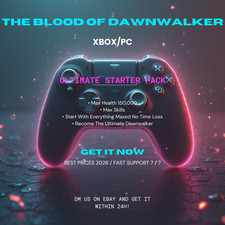 The Blood Of Dawnwalker (XBOX/PC) Max Health / Skill Skills / Legendary Items