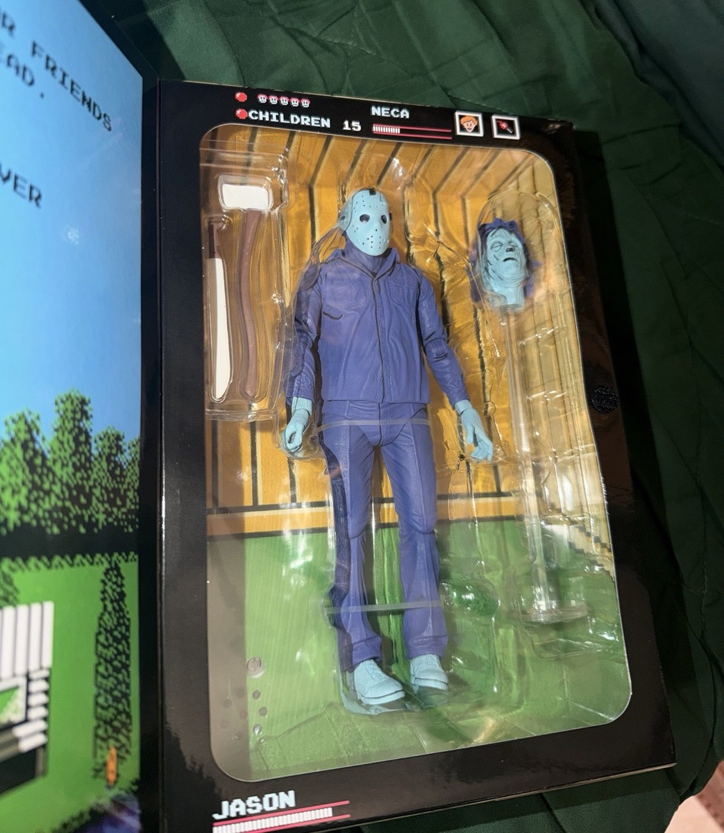 NECA The Friday 13th 39715 7-Inch Jason Figure with Theme Music