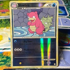 Slowbro 52/123 Uncommon HeartGold & SoulSilver Pokemon Reverse Holo LP on eBay