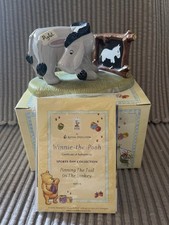 Royal Doulton Winnie The Pooh. VERY RARE ‘Pinning the Tail’  Sports Day set. Box