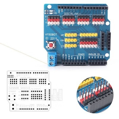 1PC V5.0 Sensor Shield Expansion Board Shield Modul für UNO R3