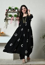 Women's Party Wear Aline Kurti Set Designer Bollywood Kurta Palazzo Set Dress