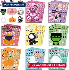 Halloween Party Favors,Halloween Stickers,DIY Crafts Stickers for Kids