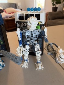 LEGO Bionicle Inika Lot Complete With Containers 8728 8729 8730 8732