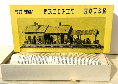 Fine Scale Miniatures HO Scale Freight House Building Kit In Box No 150 Unused