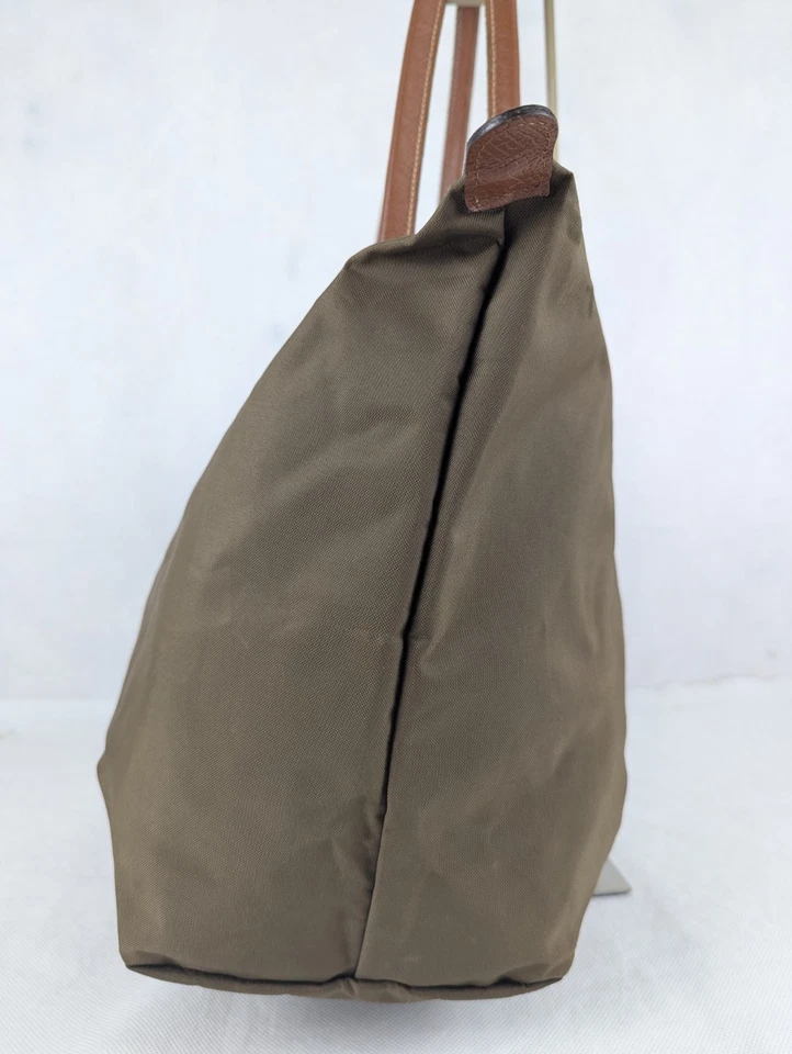 Longchamp Le Pliage – Preowned Nylon Tote Green Bag, Fast Dispatch! - Image 3 of 4