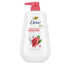 Dove Body Wash for Women Rejuvenating Pomegranate  Hibiscus All Skin, 30.6 oz