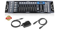 consola escenario iluminaci n del controlador de luz DJ fiesta LED 192 512 NUEVO