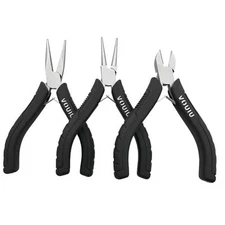 3-Piece Jewelry Pliers Set Jewelry Making Tools 