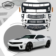 Zl1 Style Front Bumper For 2010-2013 Camaro With Upper Lower Grille Fog Lights Zl1 Style Front Bumper For 2010-2013 Camaro With Upper Lower Grille Fog Lights