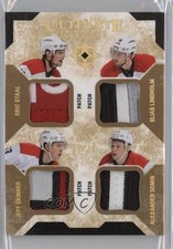 2014 Ultimate Collection Gold Spectrum /10 Elias Lindholm Eric Staal #U4-CAR 2d8