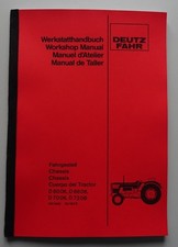 Werkstatthandbuch Deutz D 6006 - D 7206 (1975) + Wartungstabelle
